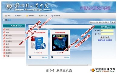 校园网上购物系统的设计与实现(SSH,MySQL)_JSP_毕业设计论文网