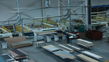 客来福6大核心工序定义板式家居4.0智造效率、精度与品质新标杆